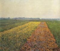 Gustave Caillebotte - The Yellow Fields at Gennevilliers